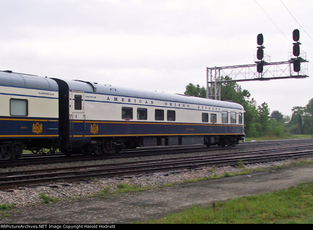 American Orient Express train